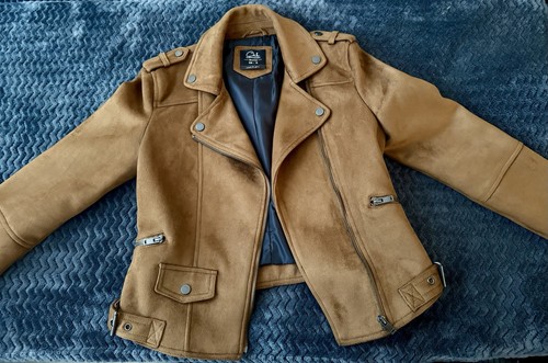 Faux suede jacket - suede,