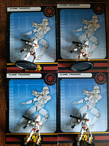 Star wars miniatures clone - star,