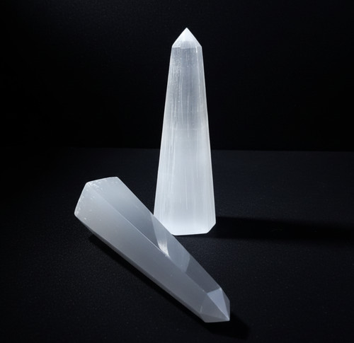 Natural selenite crystal - selenite,