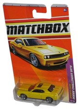 Matchbox Sports Cars (2010) Yellow Dodge Challenger SRT8 Toy Car 4/100