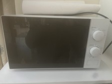 MM20 Compact Microwave Oven 17L 700W with Manual Dial White