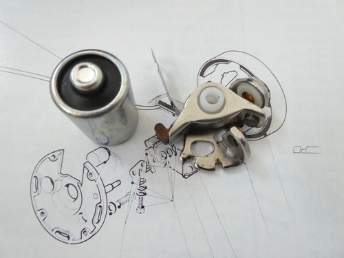Ignition contact points - ignition,