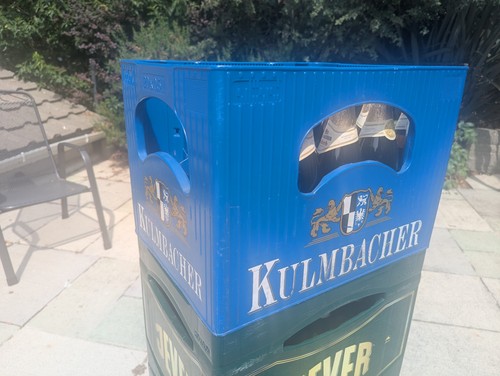 Kulmbacher empty german beer - empty,