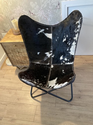 Genuine cowhide butterfly