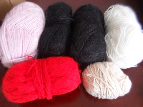 Mixed wool job - wool, =
