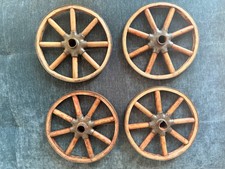Vintage wooden wheels from - wheels,