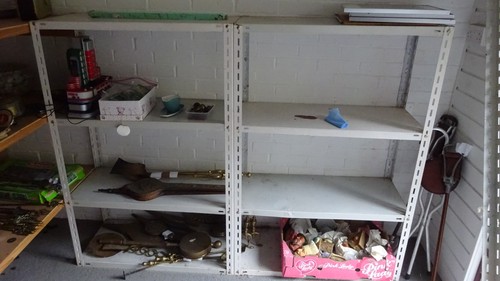 Dexion racking shelving - shelving, steel