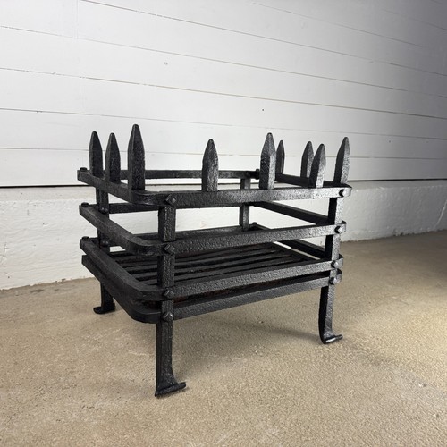 Antique wrought iron fire - antique,