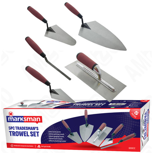 Marksman piece trowel set - trowel,