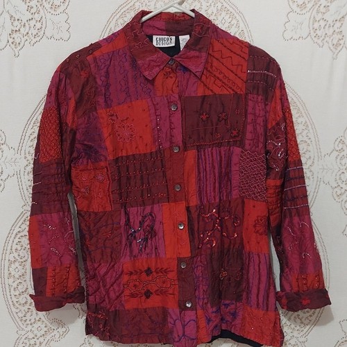 Chico design silk embroidery - silk,