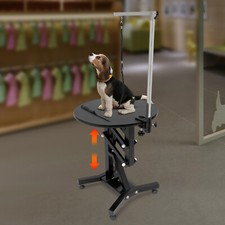 Black Lift Dog Grooming Table Adjustable Pet Grooming Table Pet Grooming Table