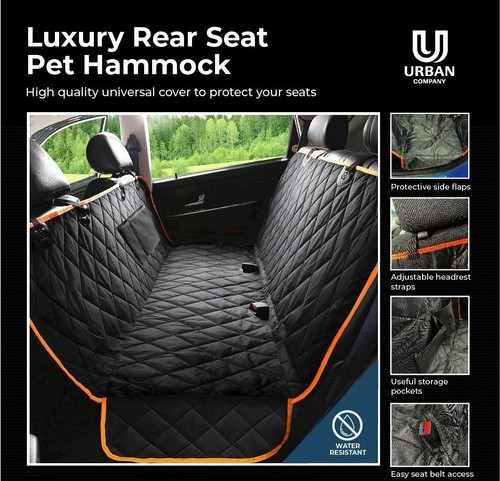 Car rear seat cover - car, pet