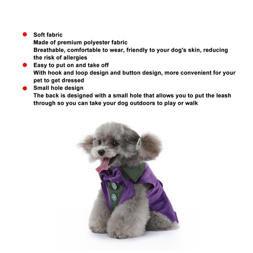Dog tux tuxedo pet - (xl)dog,