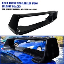Rear Trunk Spoiler Wing Kit For Subaru Impreza WRX STI 2002-2007 2003 Black