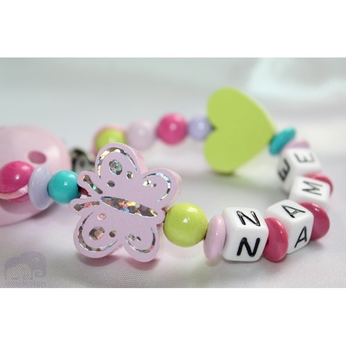 Personalised wooden dummy clip - wooden,