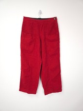 OSKA Trousers Size 2 UK 12 Red