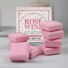 Shower Steamers Tablets 8 Scented Aromatherapy Rose Wine Bombs 30g Gift Republic