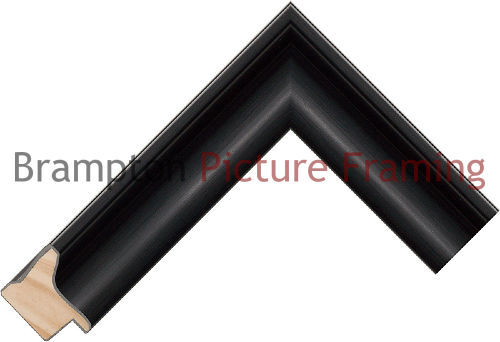 1mm wide black scoop wood - 38.1mm,