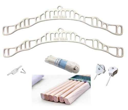 Traditional kitchen airer - kitchen,