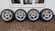 4 Borbet 17" Alloy Wheels with Continental WinterContact TS860 225/45 R17 BMW