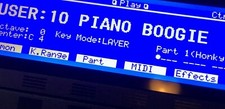 Roland XP-60 / XP-80 Custom (Negative) LED Graphic Display ! 