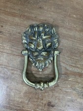 Solid Brass Lion Head Door