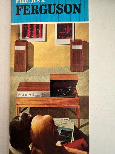 Ferguson stereogram record - ferguson, tv/stereogram/record