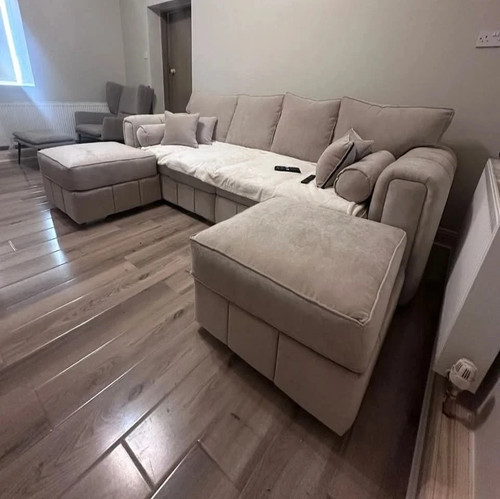 Shape corner seater with - u-shape,