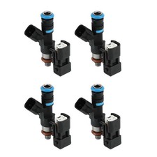 4x Fuel Injector with Converter Replacement for Audi A4 TT 1.8T 20V Turbo Engine