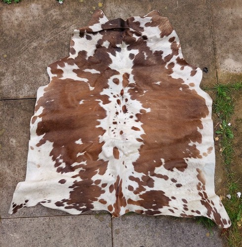 Leather cowhide rug wall - leather,
