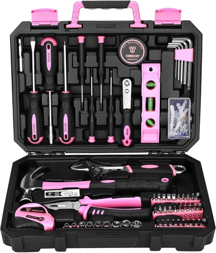 Pink tool kit set - tool,