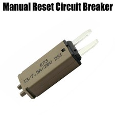 Car ship mini circuit breaker blade fuse automatic resetting 7 5A 12V 24V