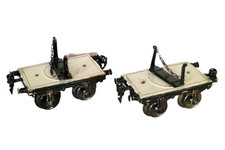 AC4547: Vintage Marklin 1 Gauge Bolster / Timber Cars 1814 (2)