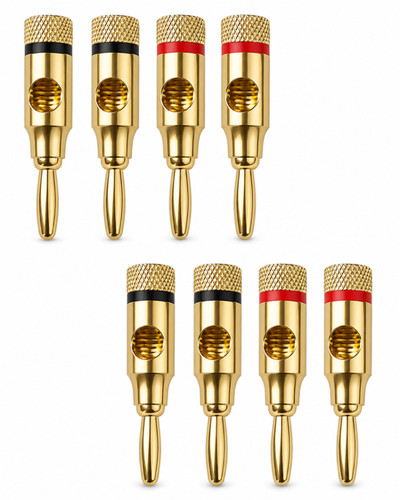 Banana plug audiopro - 8, x