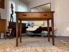 Mid Century Teak Desk - Side Table - Danish Style - G Plan Era - Retro - MCM