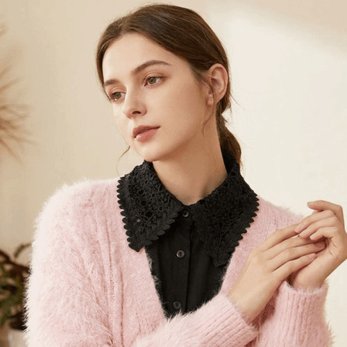 False lace collar women fake - false,