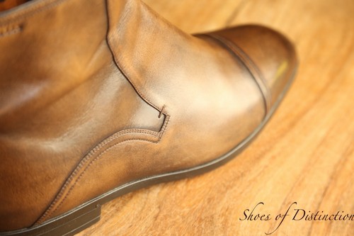 Bally burnished tan leather - tan,