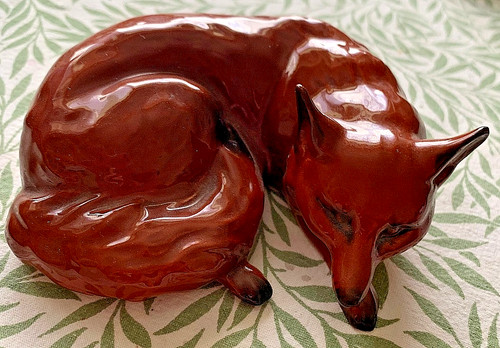 Vintage beswick gloss brown - vintage,