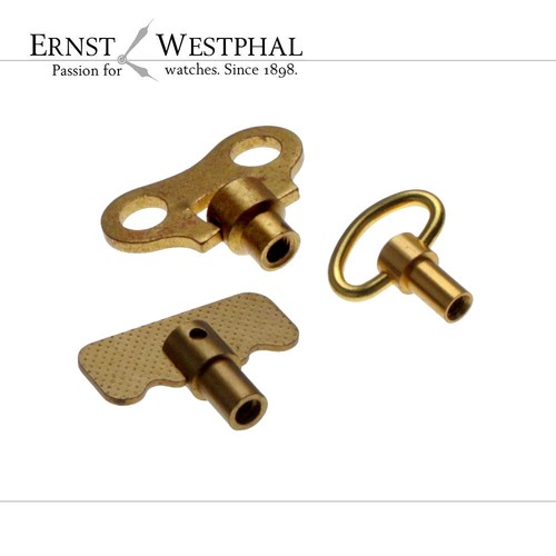 Winding key for alarm clock