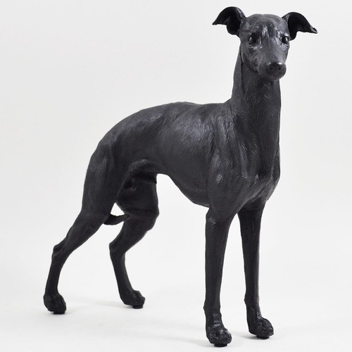 Standing greyhound figurine - standing,