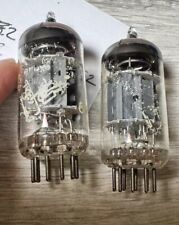 Matched Pair NOS 12AX7A / ECC83 Bugle Boys Ring Getters Heerlan Holland