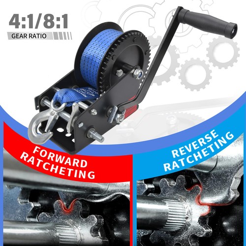3000lbs manual hand winch - manual, boat