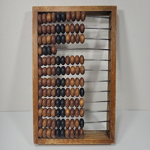 Vtg abacus wooden russian - vtg,