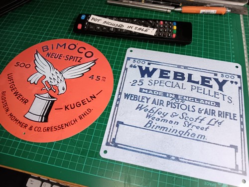 Webley and bimoco pellet - webley,