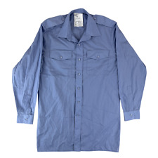 British RAF Shirt Long Sleeve Mens No 2 Royal Air Force Light Blue All Sizes