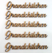 Grandchildren Word Cutout 5
