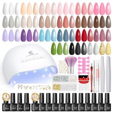 Gel Nail Polish Set, 39 PCS