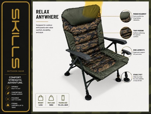 Carp fishing chair skills - carp,