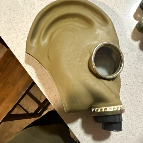 Vintage military surplus gas - military,