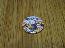 Vintage 1" 25mm The Clash Punk
